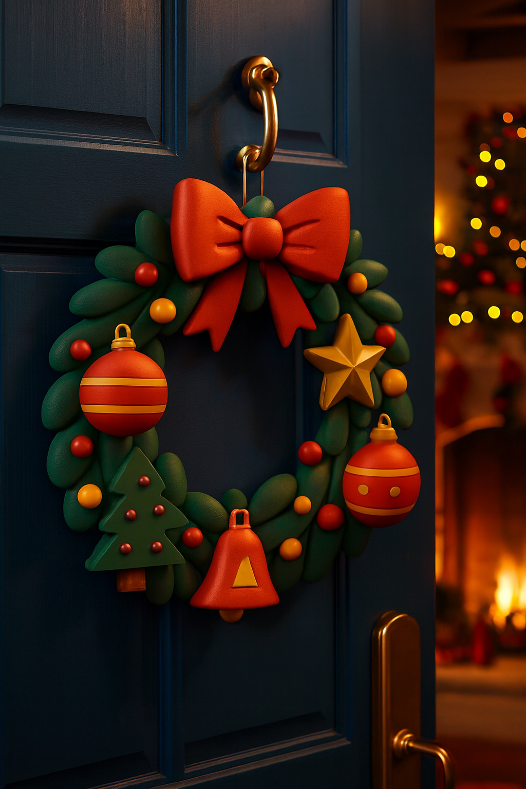 The Wreath That’s Been to Too Many Christmas Parties