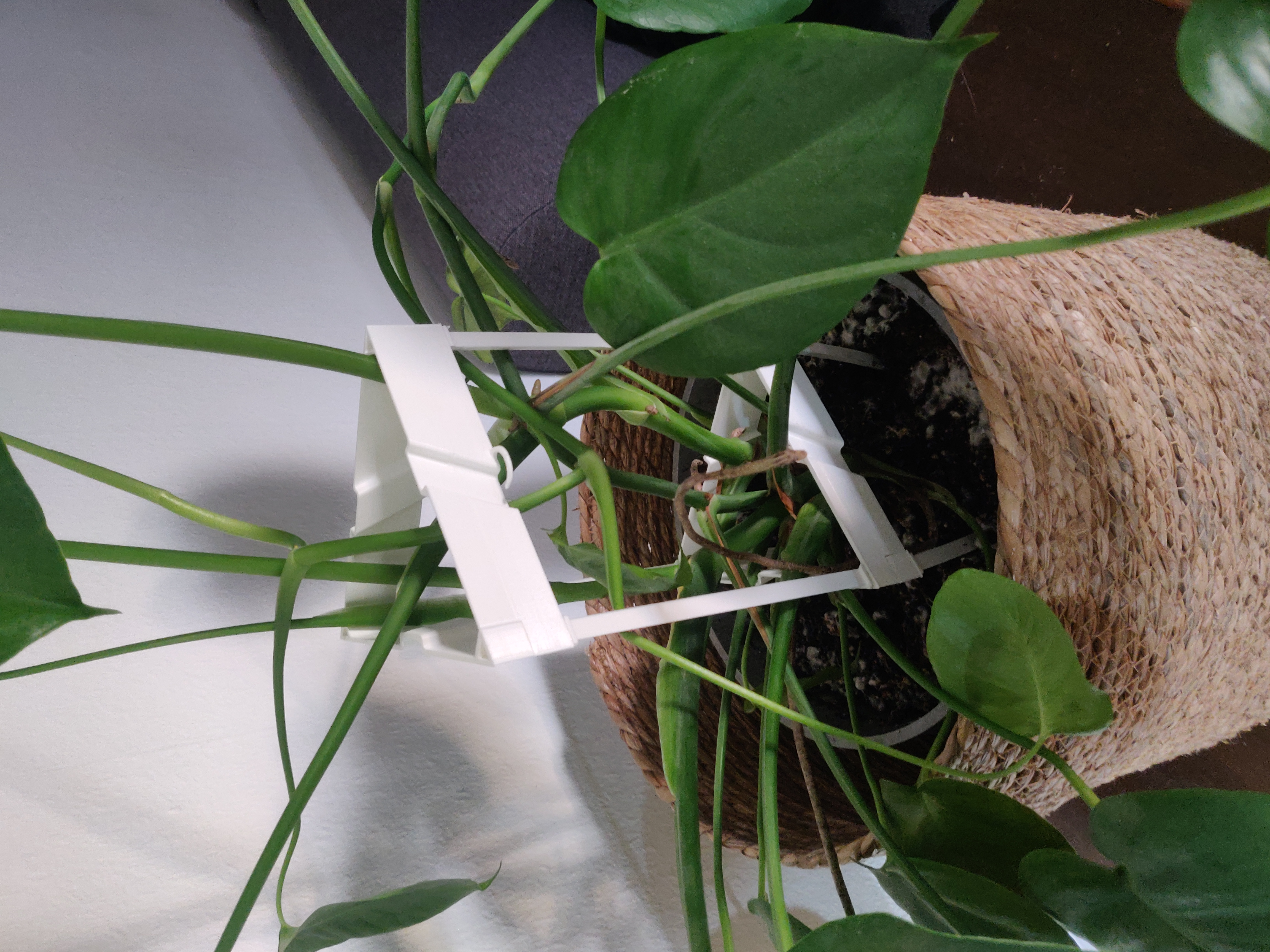 Miniatura 2 do modelo 3D Stackable plant support remix