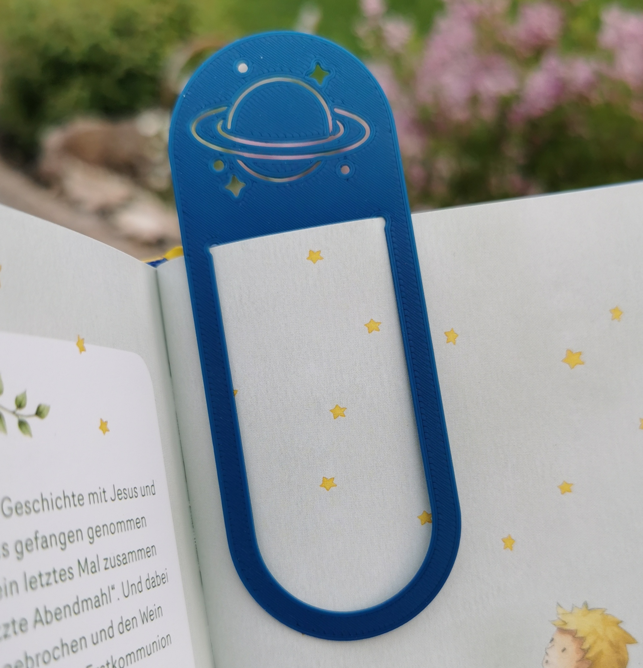 Saturn style planet bookmark by Joe's wood'n 3D | Download free STL ...