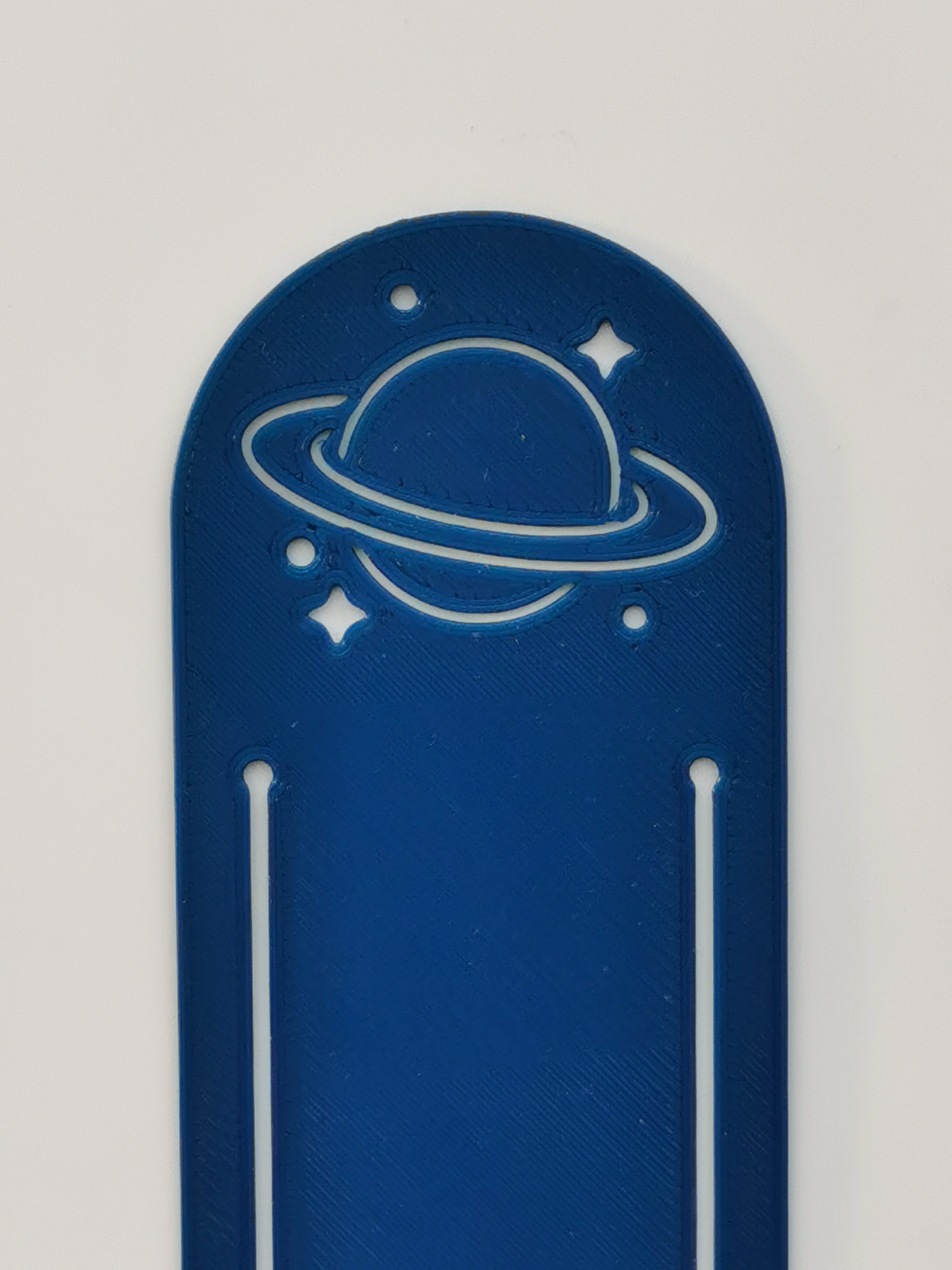 Saturn style planet bookmark by Joe's wood'n 3D | Download free STL ...