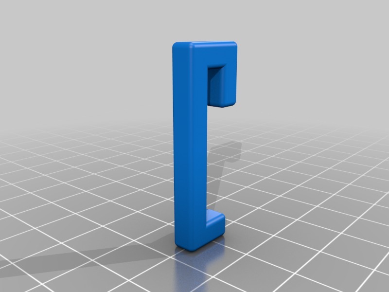 Miniatura 3 do modelo 3D IKEA Skadis Hook