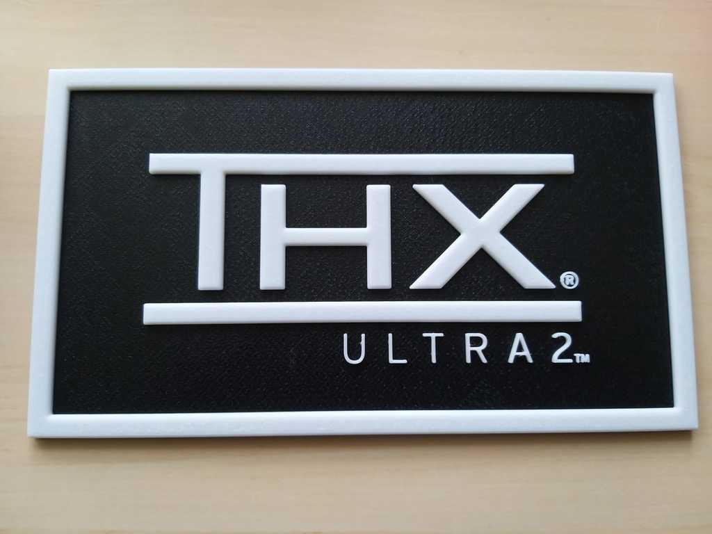THX Ultra 2 Logo Sign