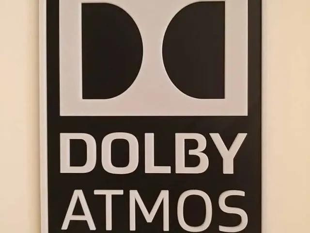 DOLBY ATMOS Vertical Sign