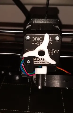 Prusa Extrusion Motor Rotation Indicator