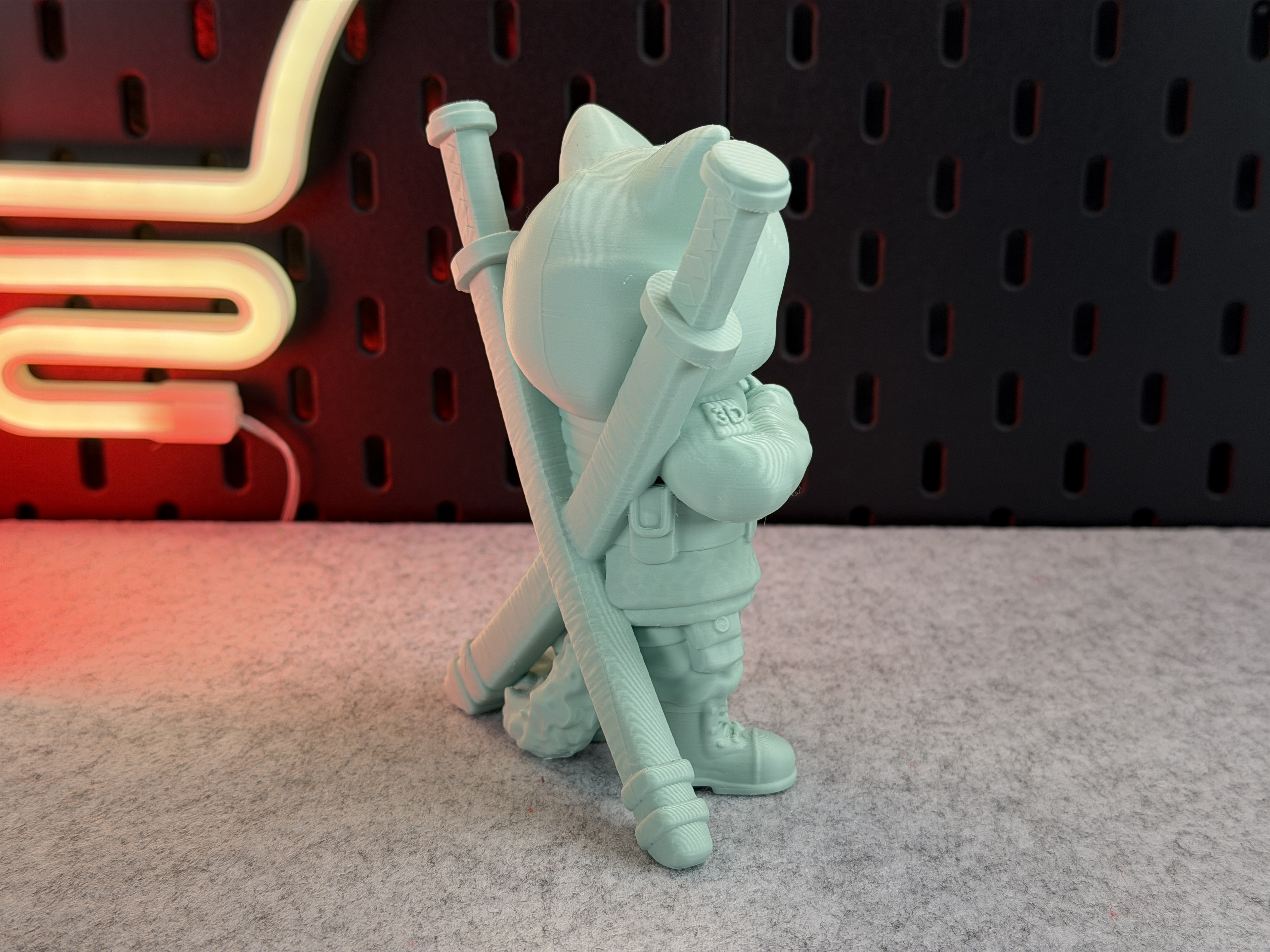 Miniatura 14 do modelo 3D Ninja Cat