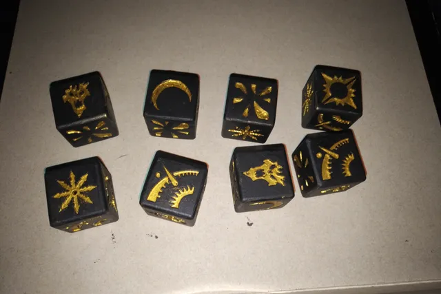 Age of Sigmar Mysterious Terrain Dice