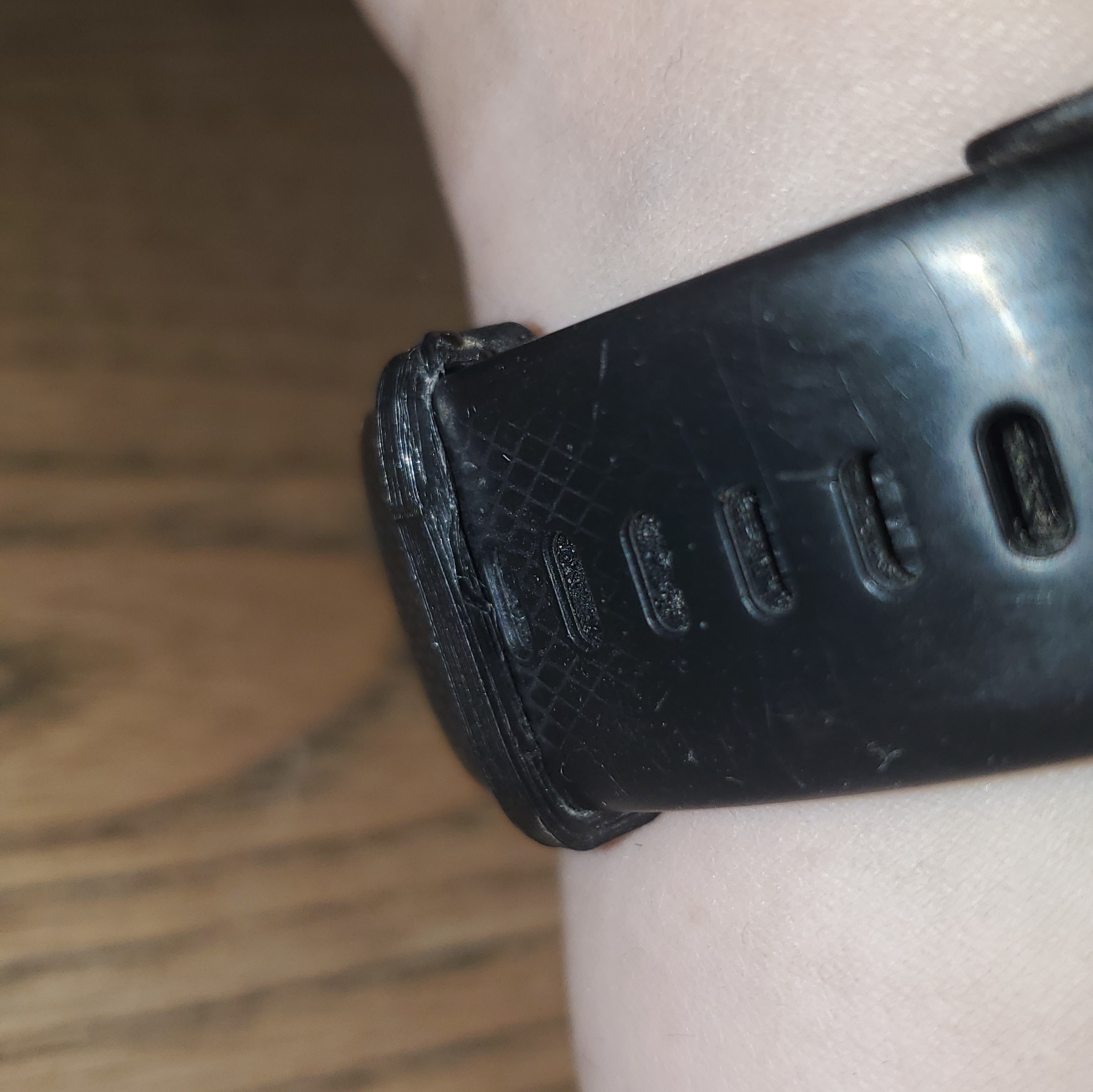 Watch Strap Loop (22 mm) by lizard_e_ Download free STL model