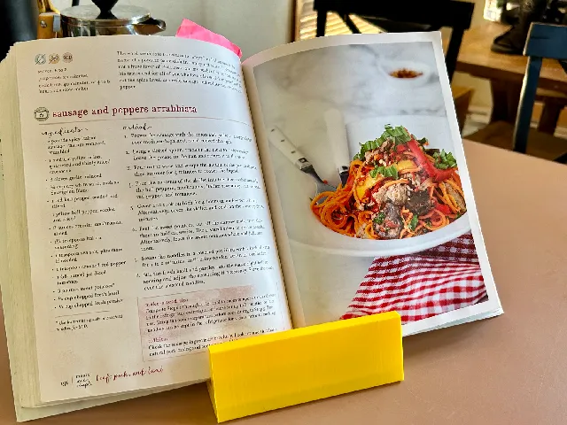 BookMate: A Kitchen Cookbook Holder