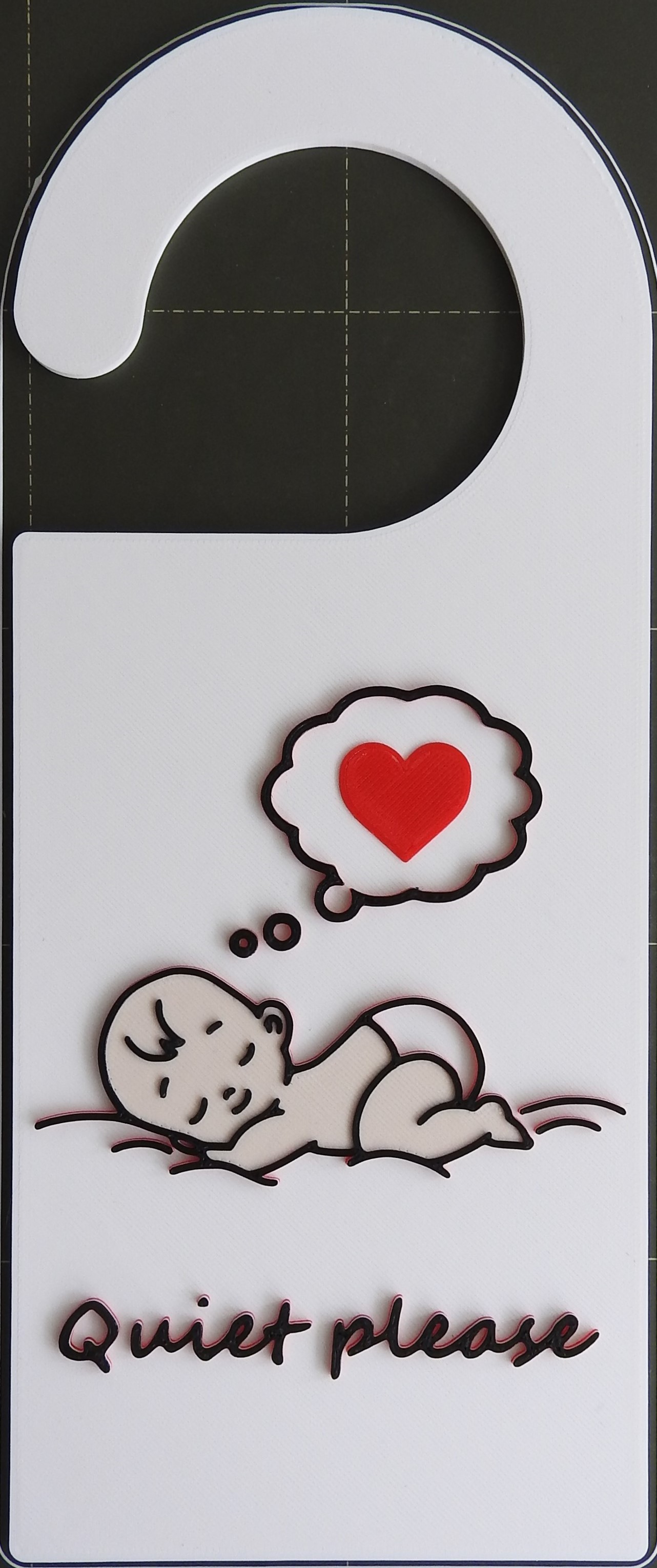Baby Sleeping door sign by Ozzy The Artist | Printables Store