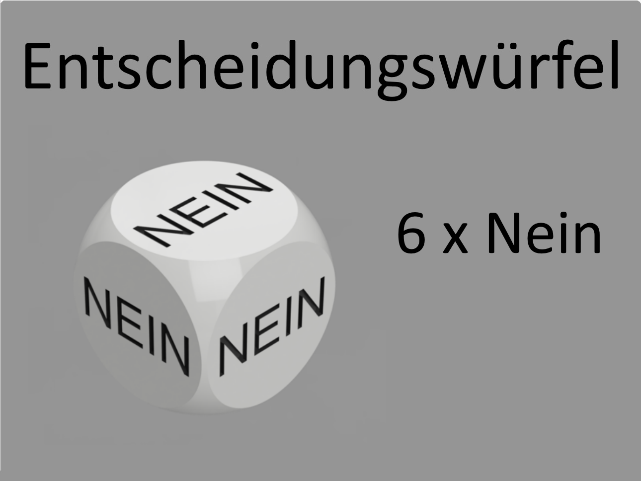 Elternedition - Entscheidungswürfel