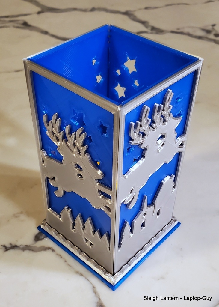 Miniatura 2 do modelo 3D Sleigh Lantern