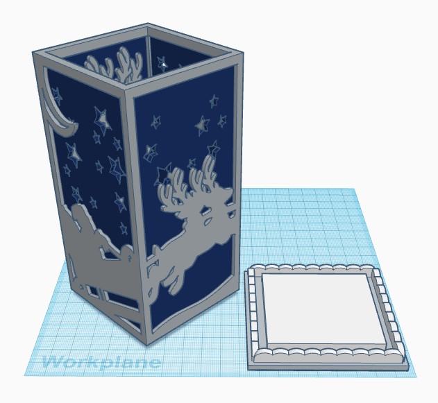 Miniatura 18 do modelo 3D Sleigh Lantern