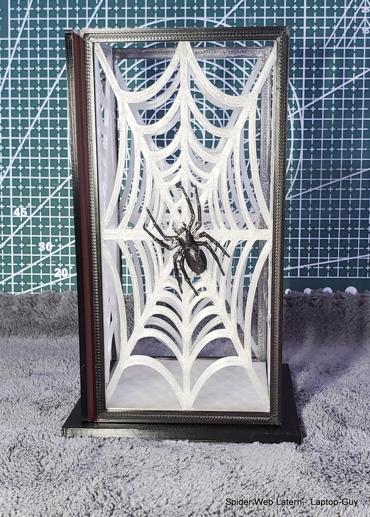 Up 2024 Spiders Candle Holder Lantern