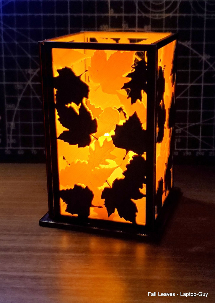 Fall Leaves Lantern