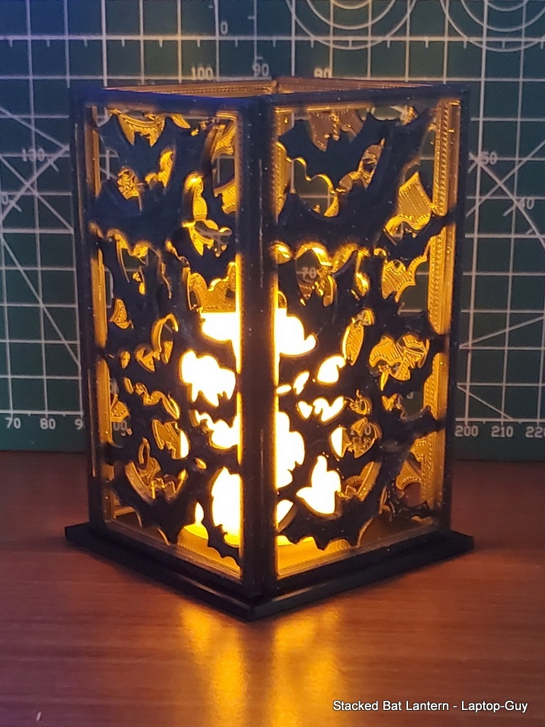 Stacked Bat Lantern