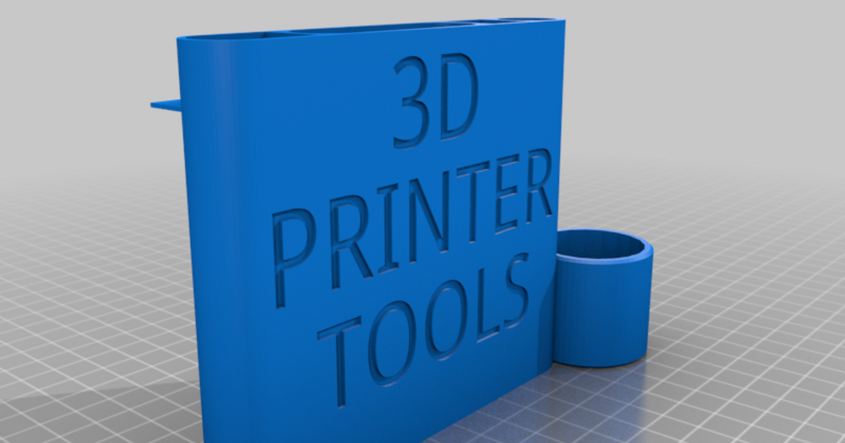 Printer Tool Holder by Laptop-Guy | Download free STL model ...