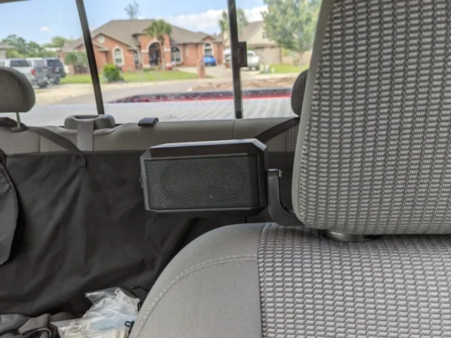 Another headrest speaker bracket