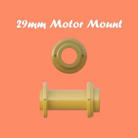 3D Printed 29mm Composite Rocket Motor Mount