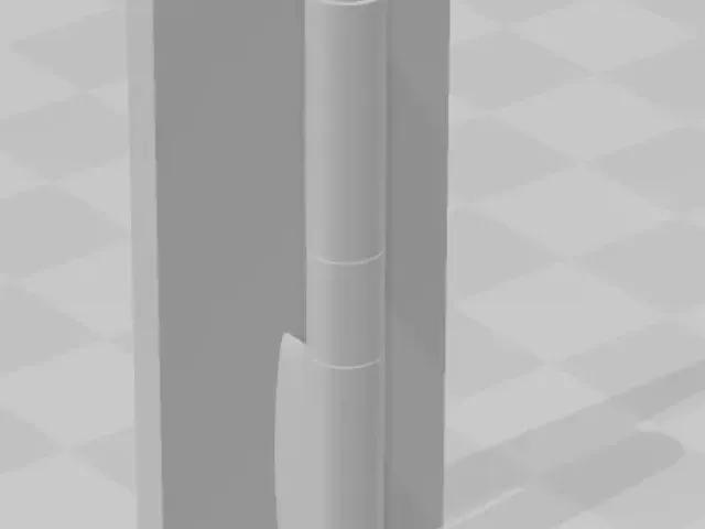 Custom Hinge (No Holes)