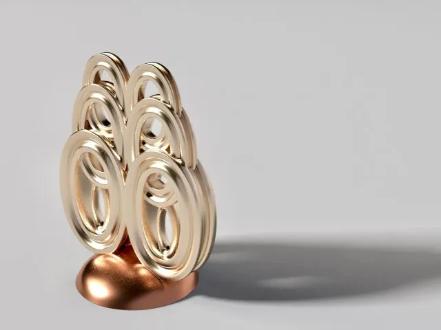 Letter O Sculpture