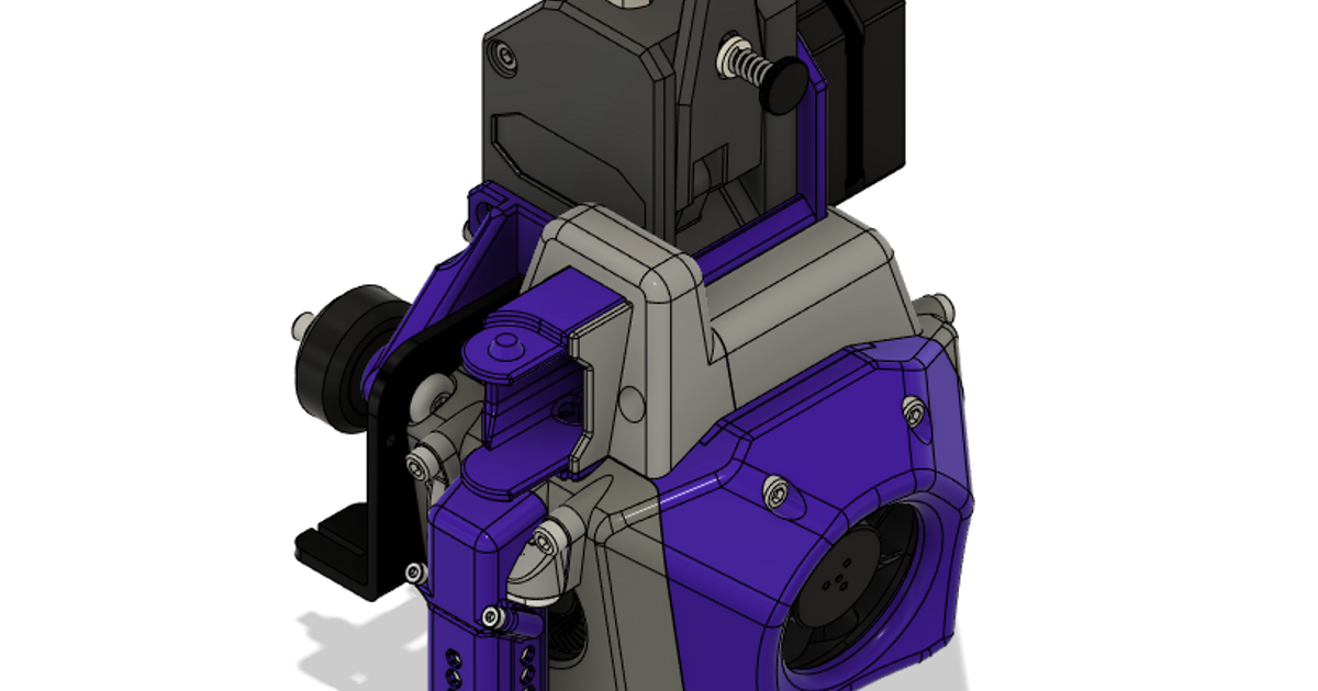 Fichier STL Ender 3 V2 Support d'extrudeuse à entraînement direct v2  🧞‍♂️・Design pour impression 3D à télécharger・Cults