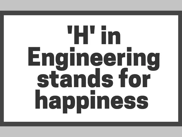 'H' in Engineering stands for happiness