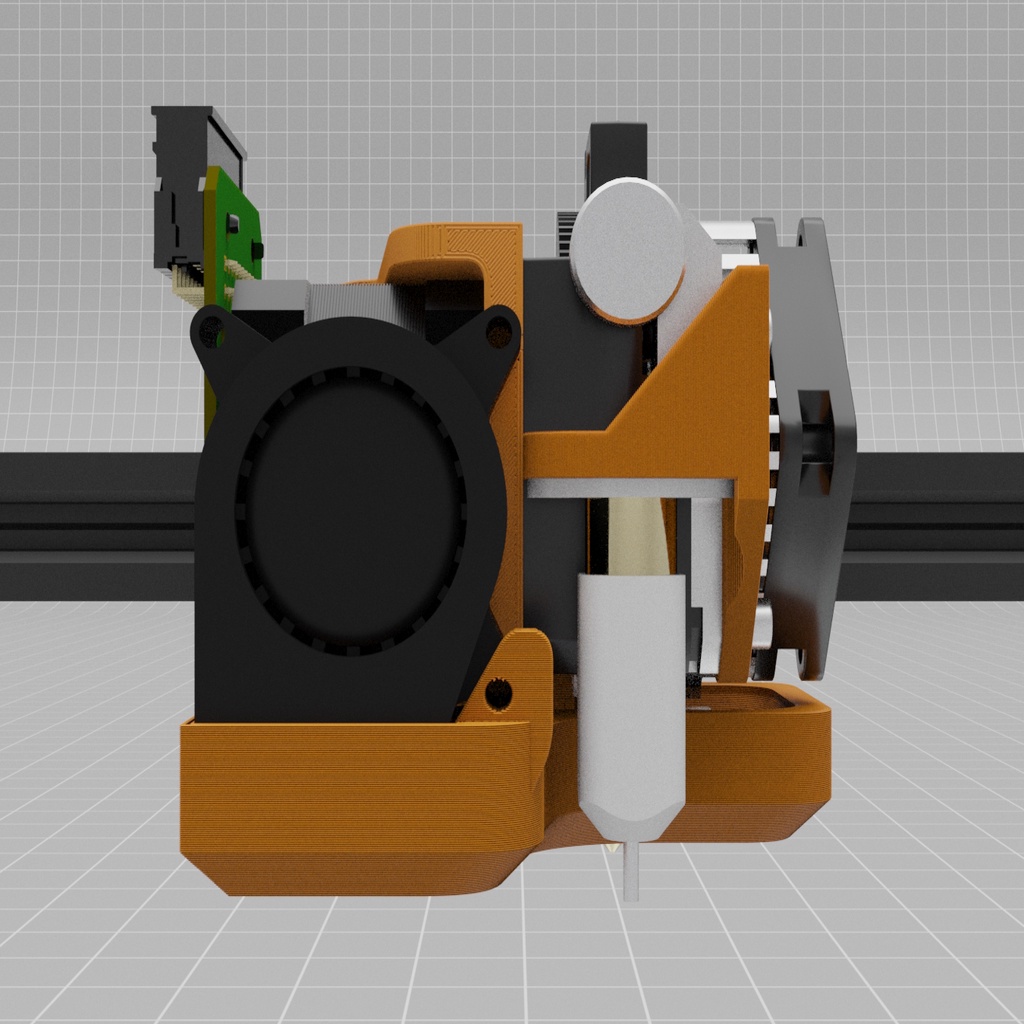 Titan Aero Extruder Mount for CR-10/Ender 3 by RaptorHunter | Download ...