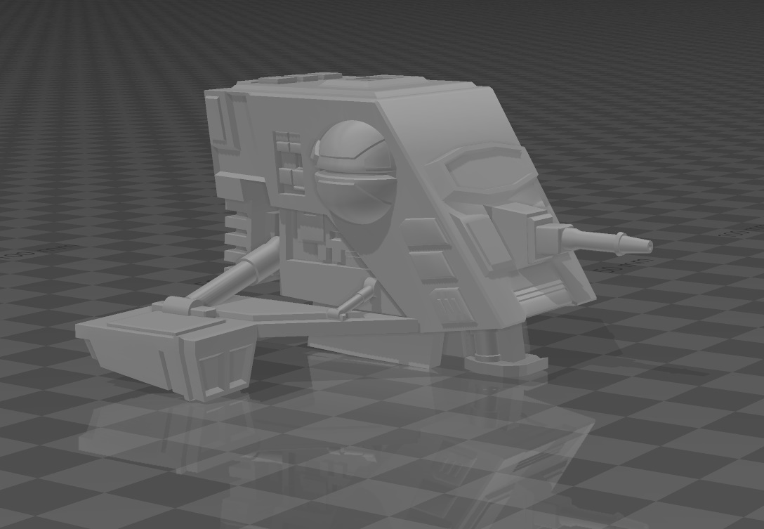 INT-4 Mini Rig Star Wars Legion Scale