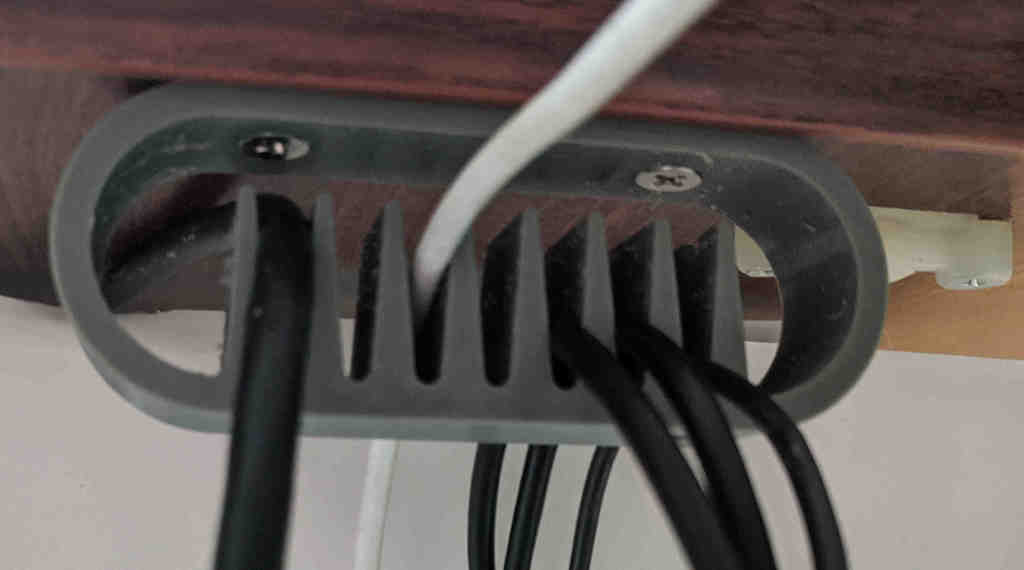 Under Desk Cable Organizer