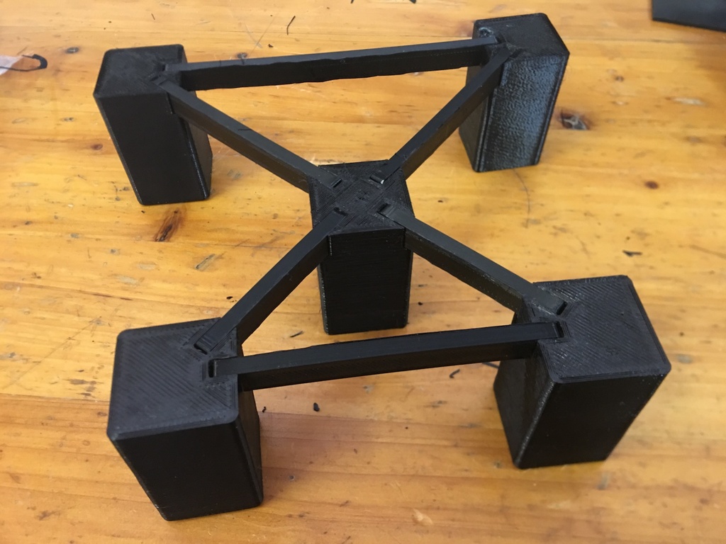 Rob's Parametric Modular Object Riser / Stand / Support