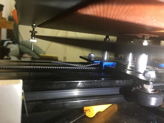 GT2 tooth side belt clip