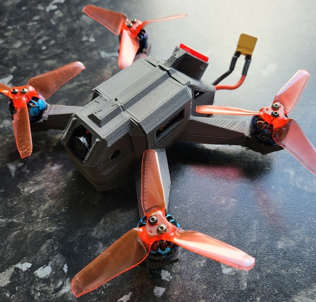 TinyTank drone racing quadcopter - 4S 3" Micro cam & HDZero versions