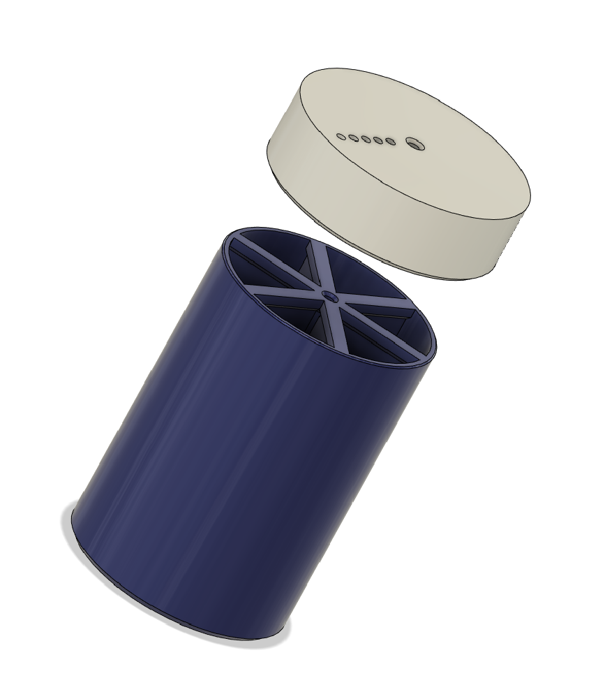Spices travel holder