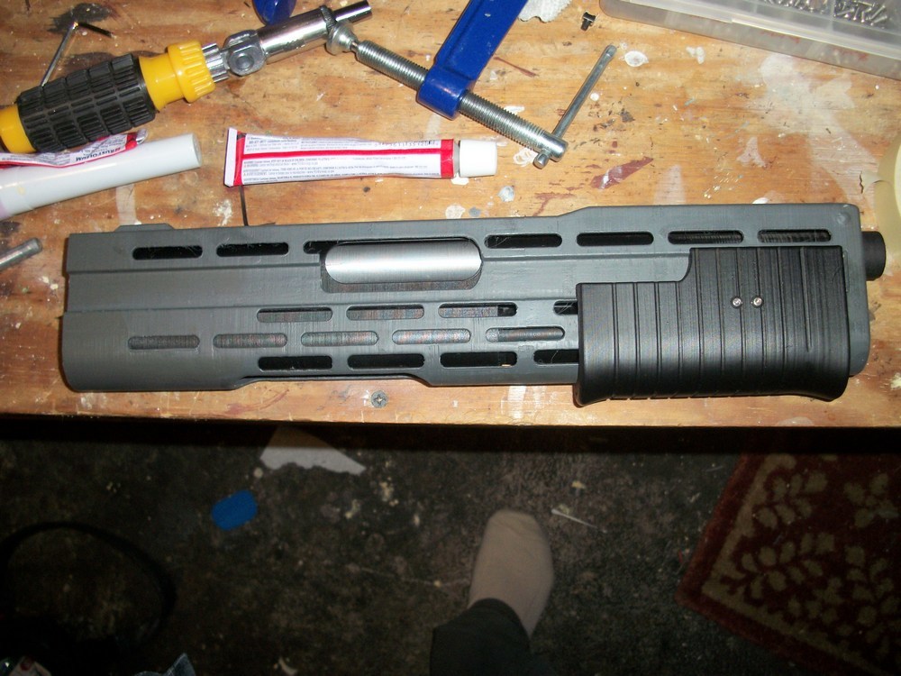 Shotgun with Working Bolt Action for Props3dPros M41A