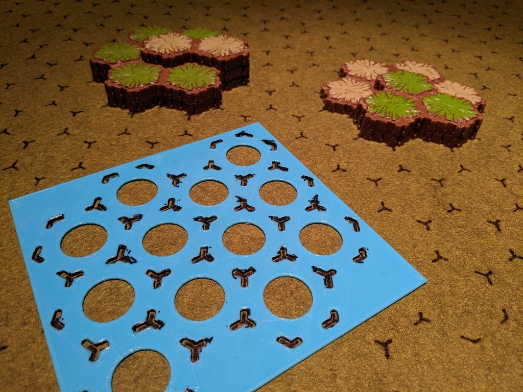 1.75" Hex Stencil
