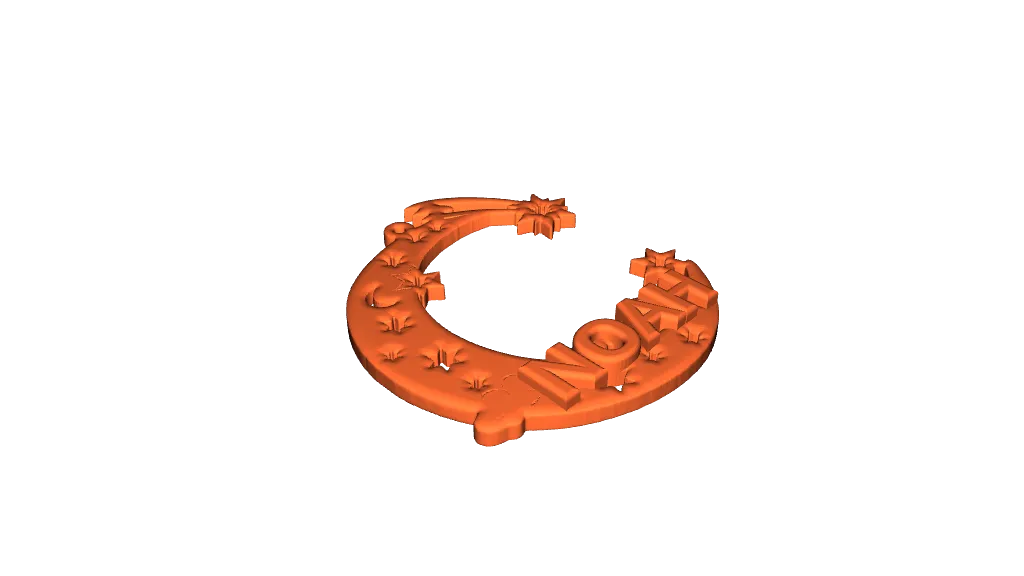 Customisable Children's Name Tag by Blaze3D | Download free STL model ...