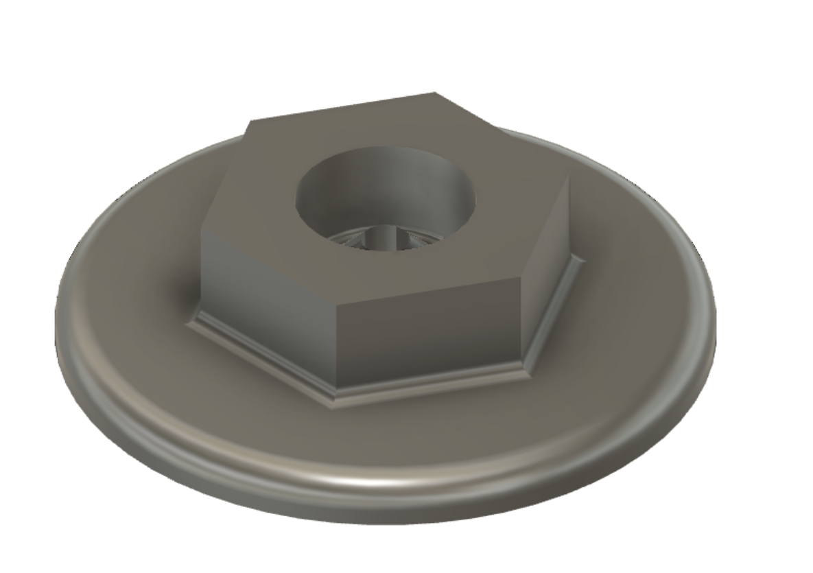 Spash Guard Automotive Nut