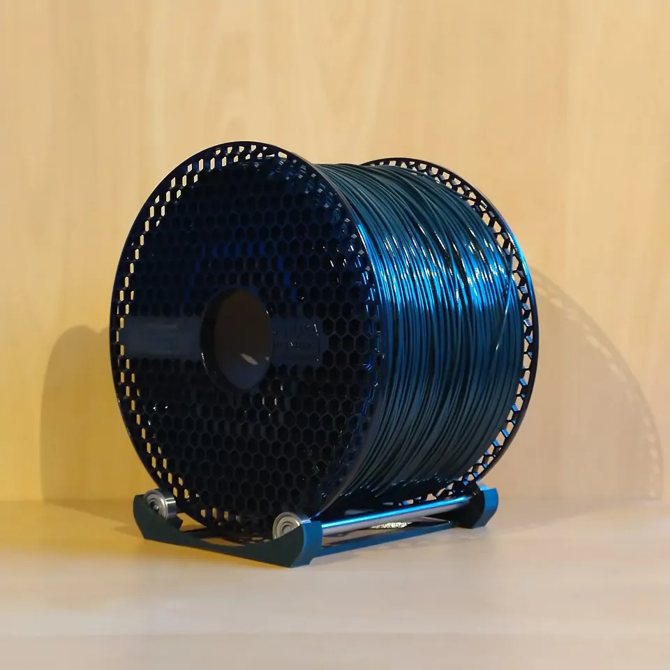 Big filament spool holder for 2,6 kg or 1 kg spools by Boogie, Download  free STL model