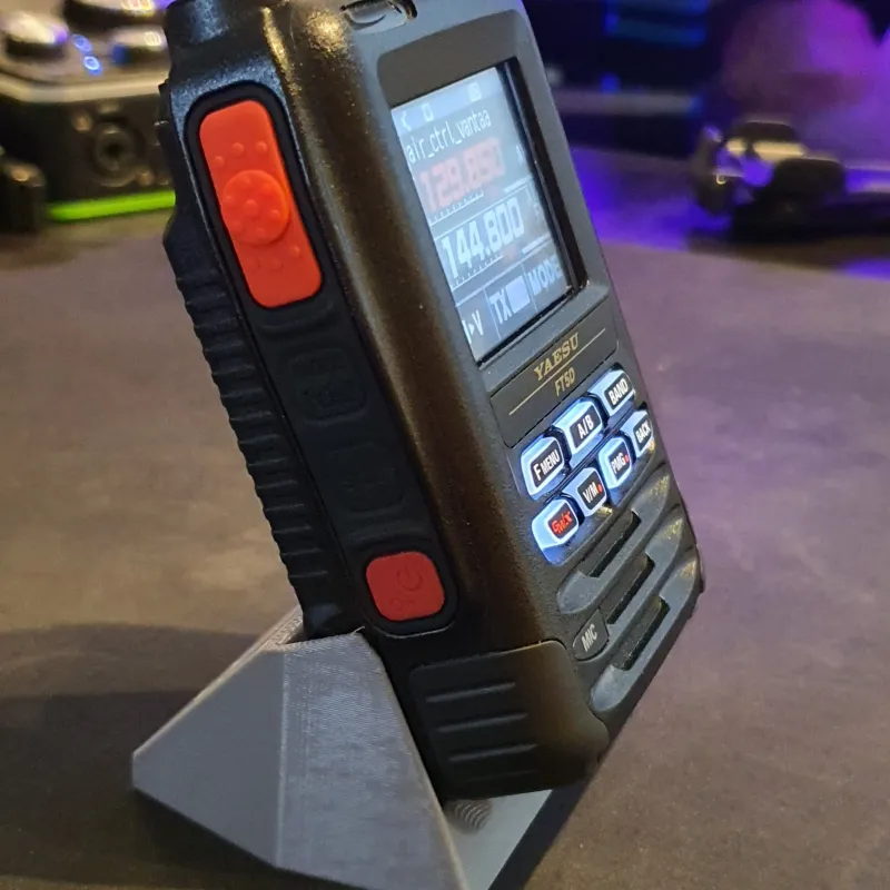 Yaesu FT5D table stand by MikkoP | Download free STL model