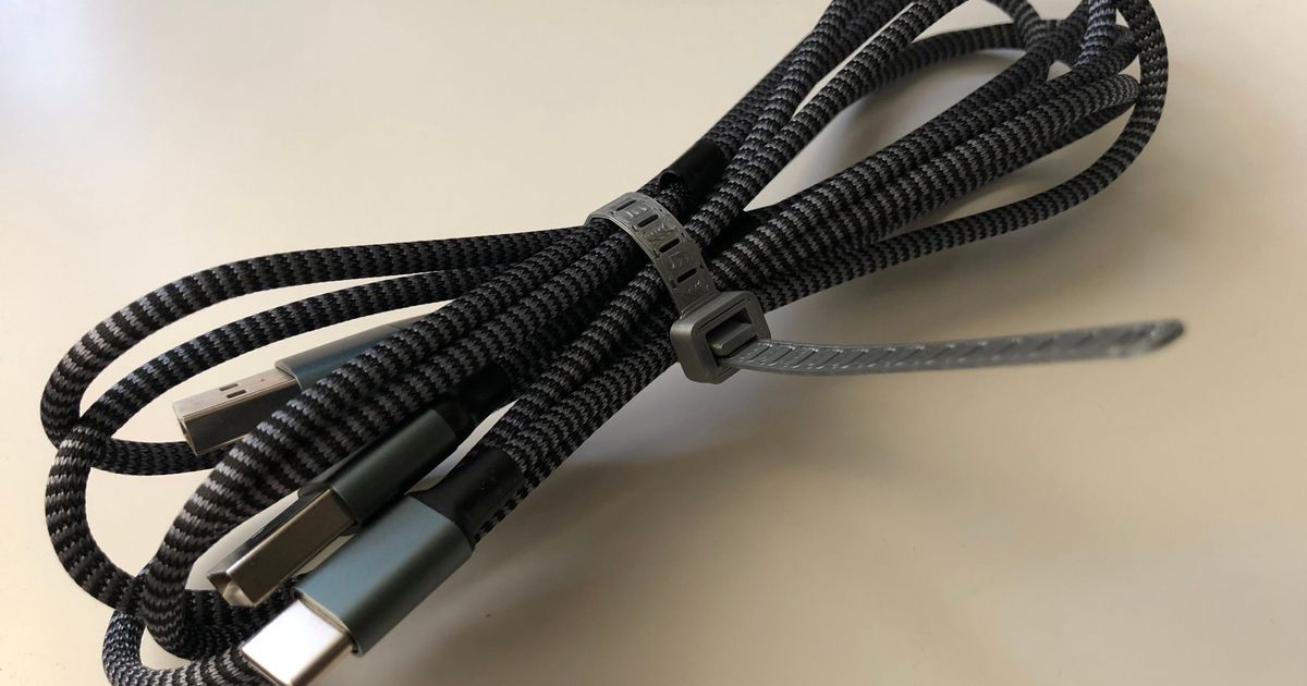 Cable ties (Kabelbinder) by FunkyArt, Download free STL model