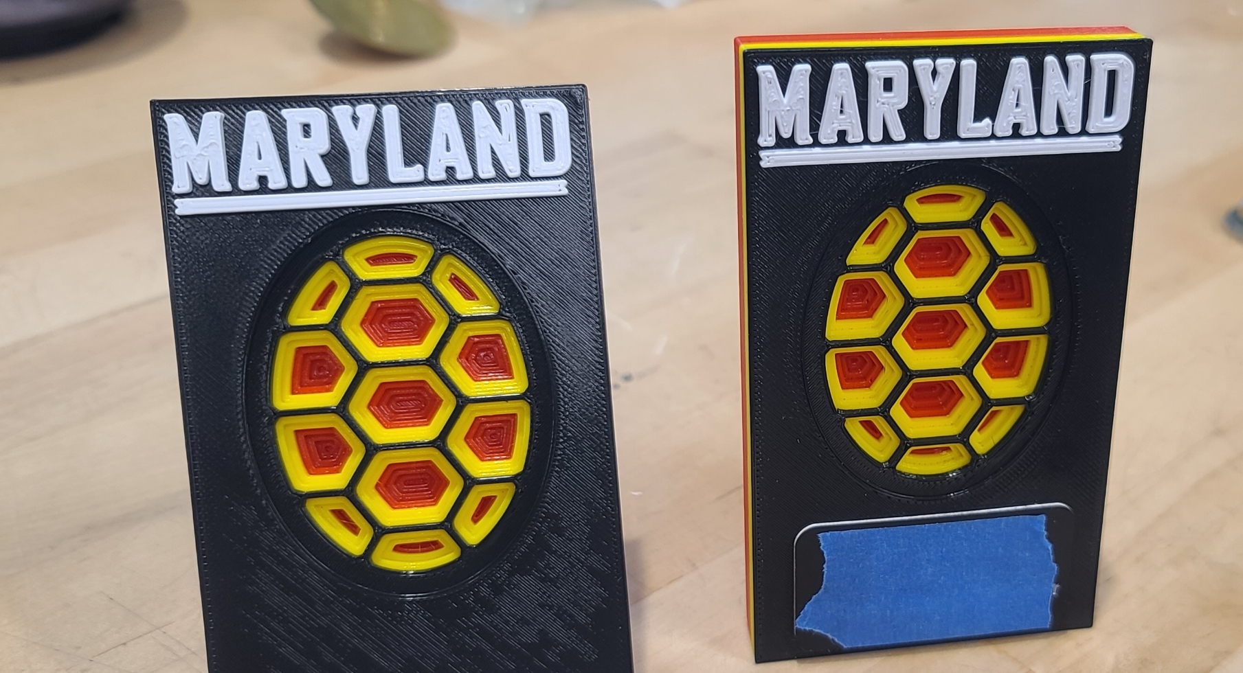 Maryland  Testudo Gift Plate