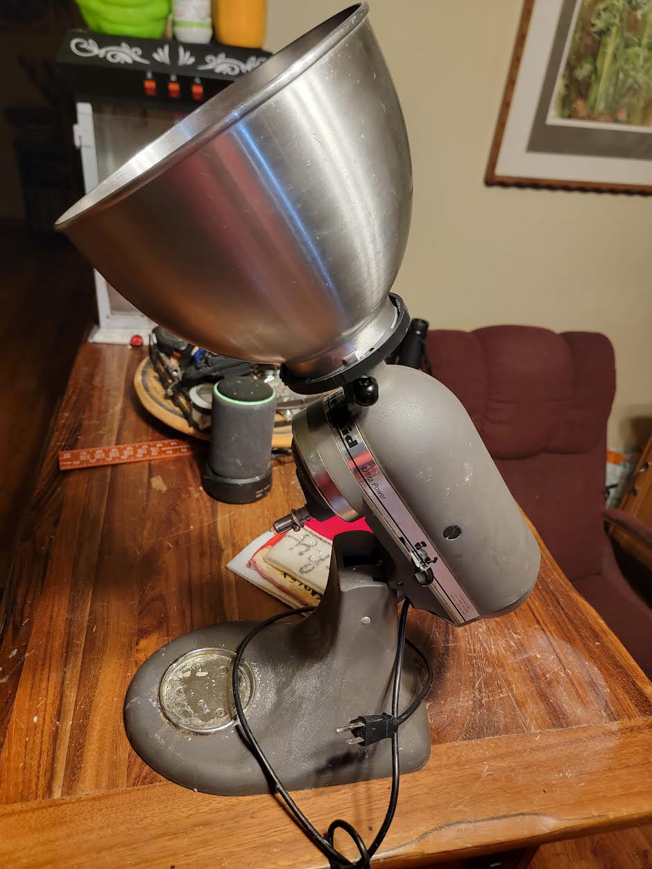 Kitchen Aid panning attachment