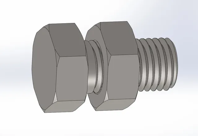 M16x30mm Nut and Bolt