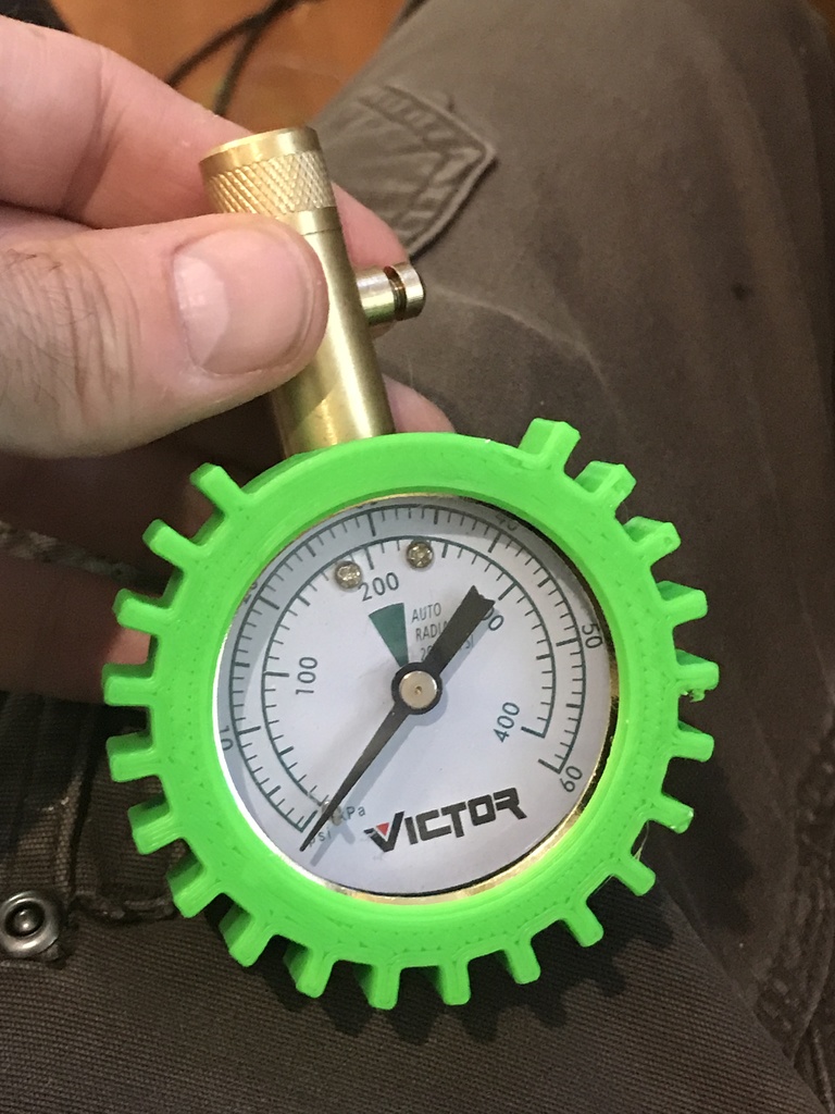 2.2 inch Tire Pressure Gauge Cover Victor AccuGauge by rsilvers
