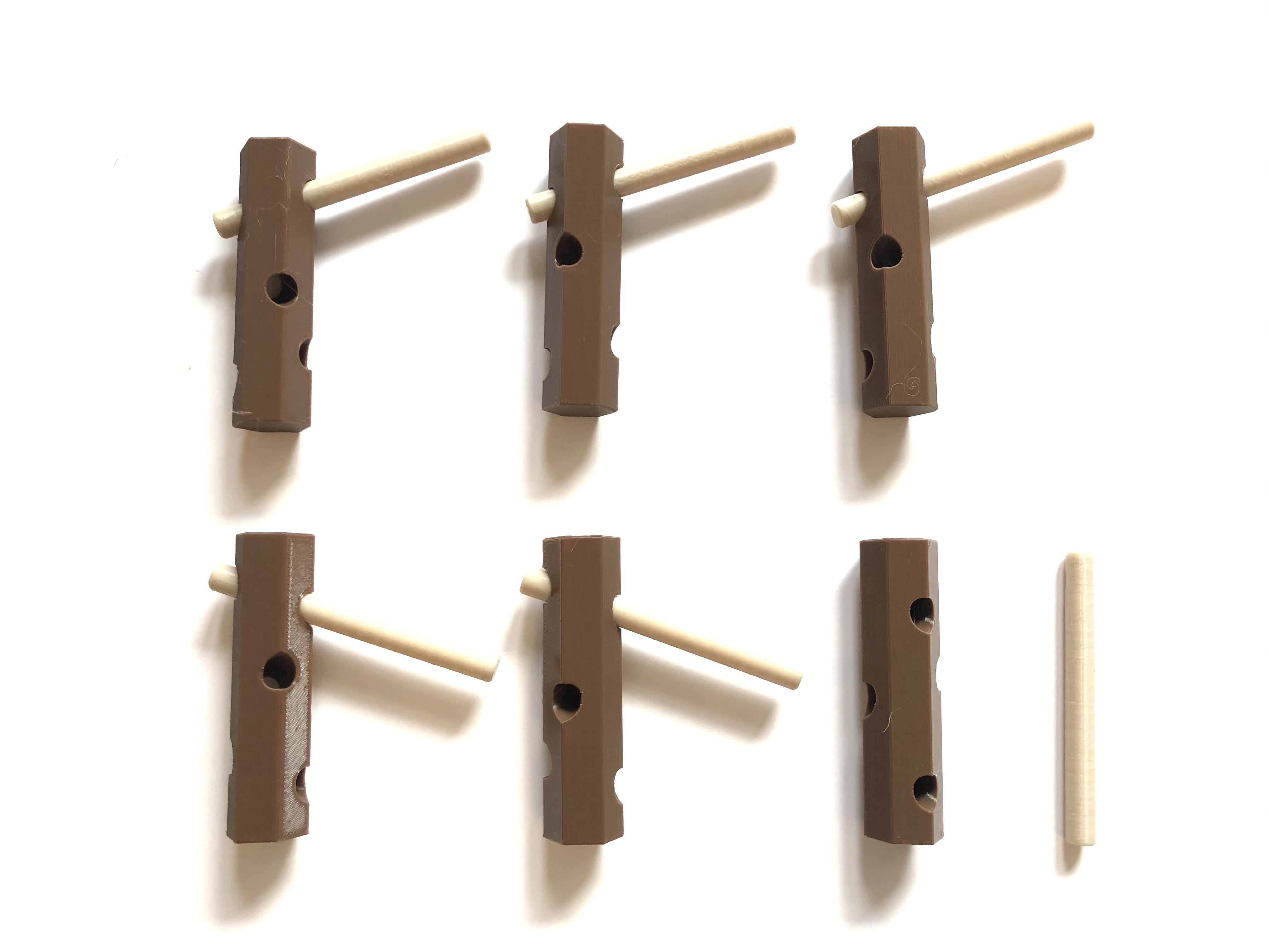 Cuckoo Nest Interlocking puzzle by Stewart Coffin (STC 21) by
