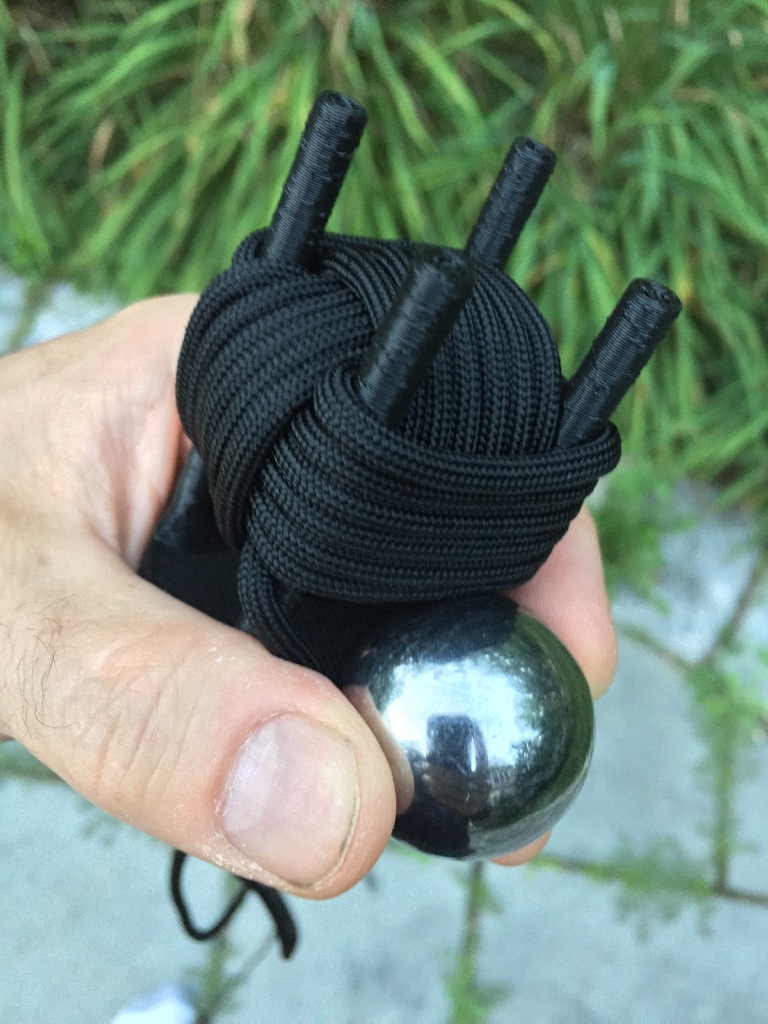 Paracord Monkey Fist Jig by rsilvers Download free STL model