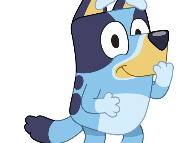 bluey bookmark