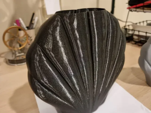Seashell vase
