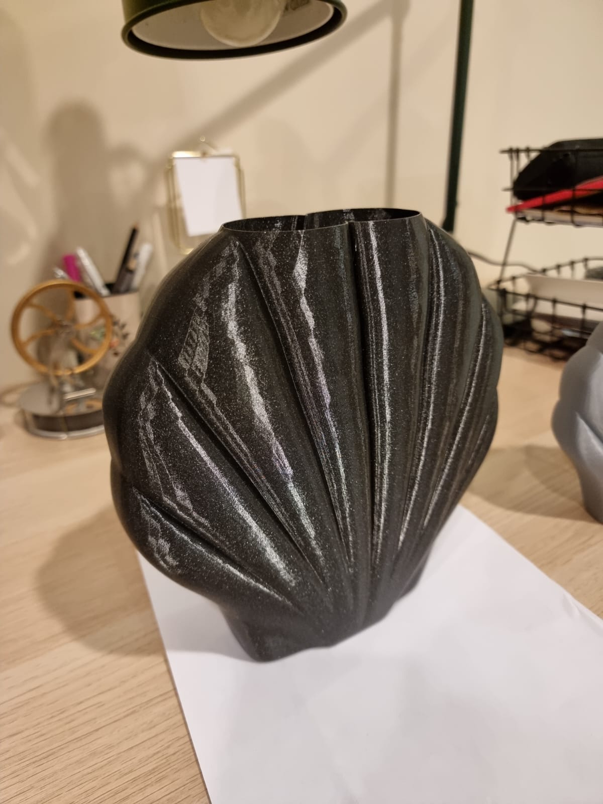 Seashell vase