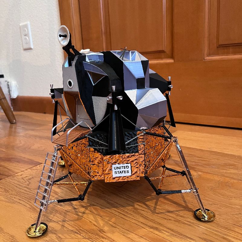 Apollo Lunar Module by bglasford1 | Download free STL model ...